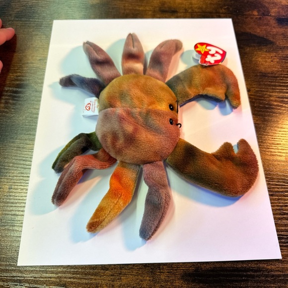 Claude The Crab Beanie Baby Original 1996 - Picture 4 of 8